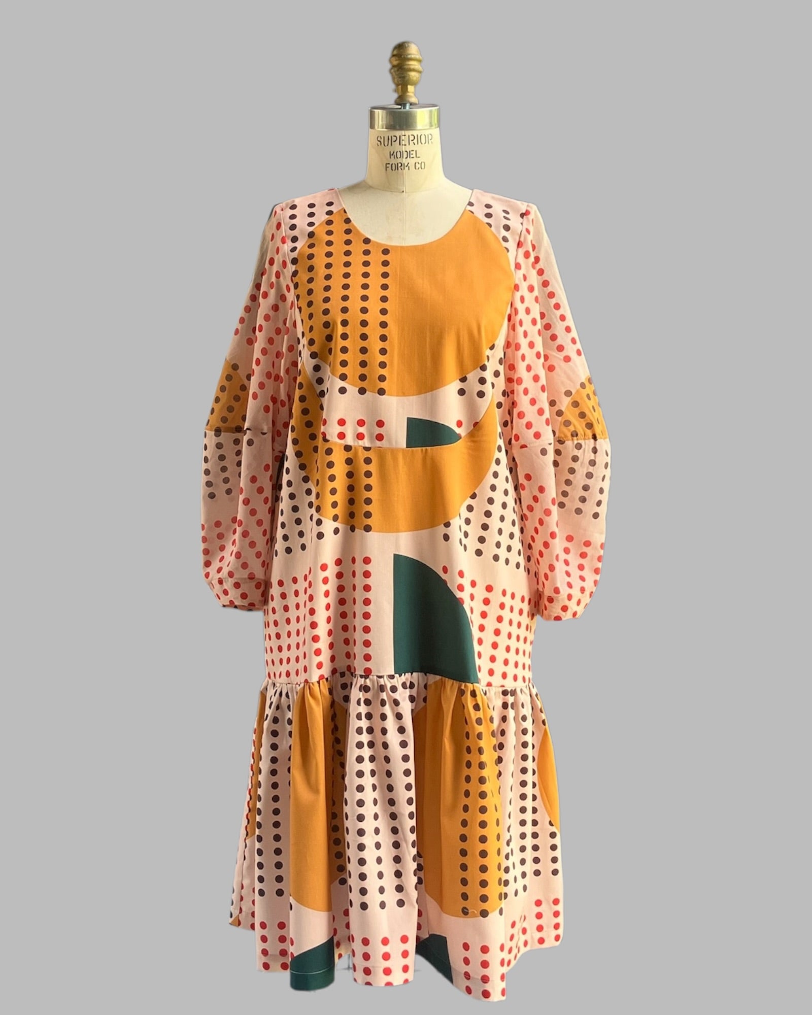 Bib Dress Sunrise Print My Store