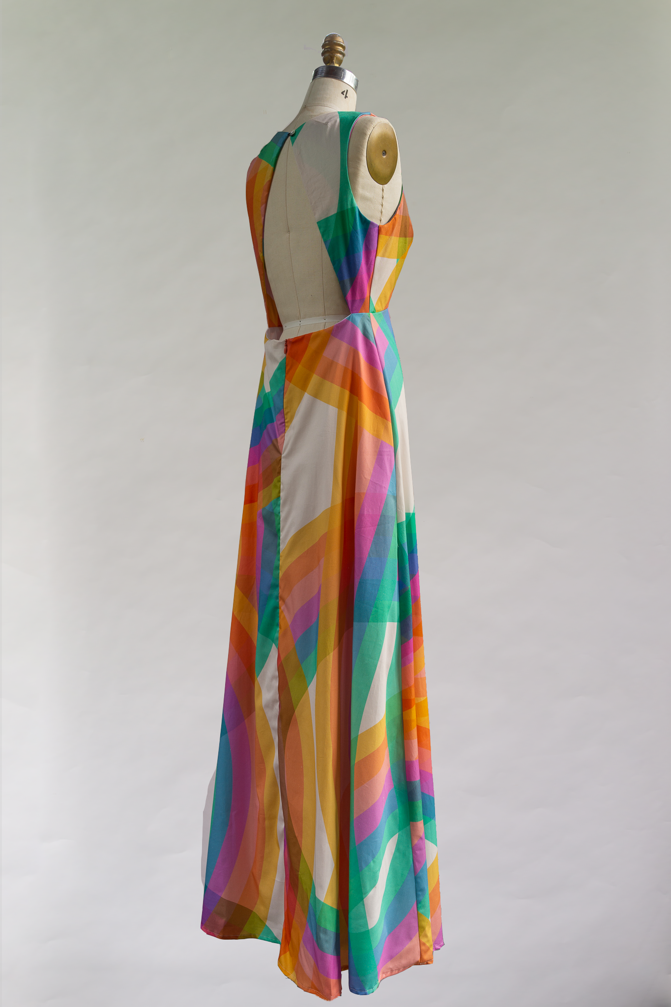 Origami Dress Rainbow