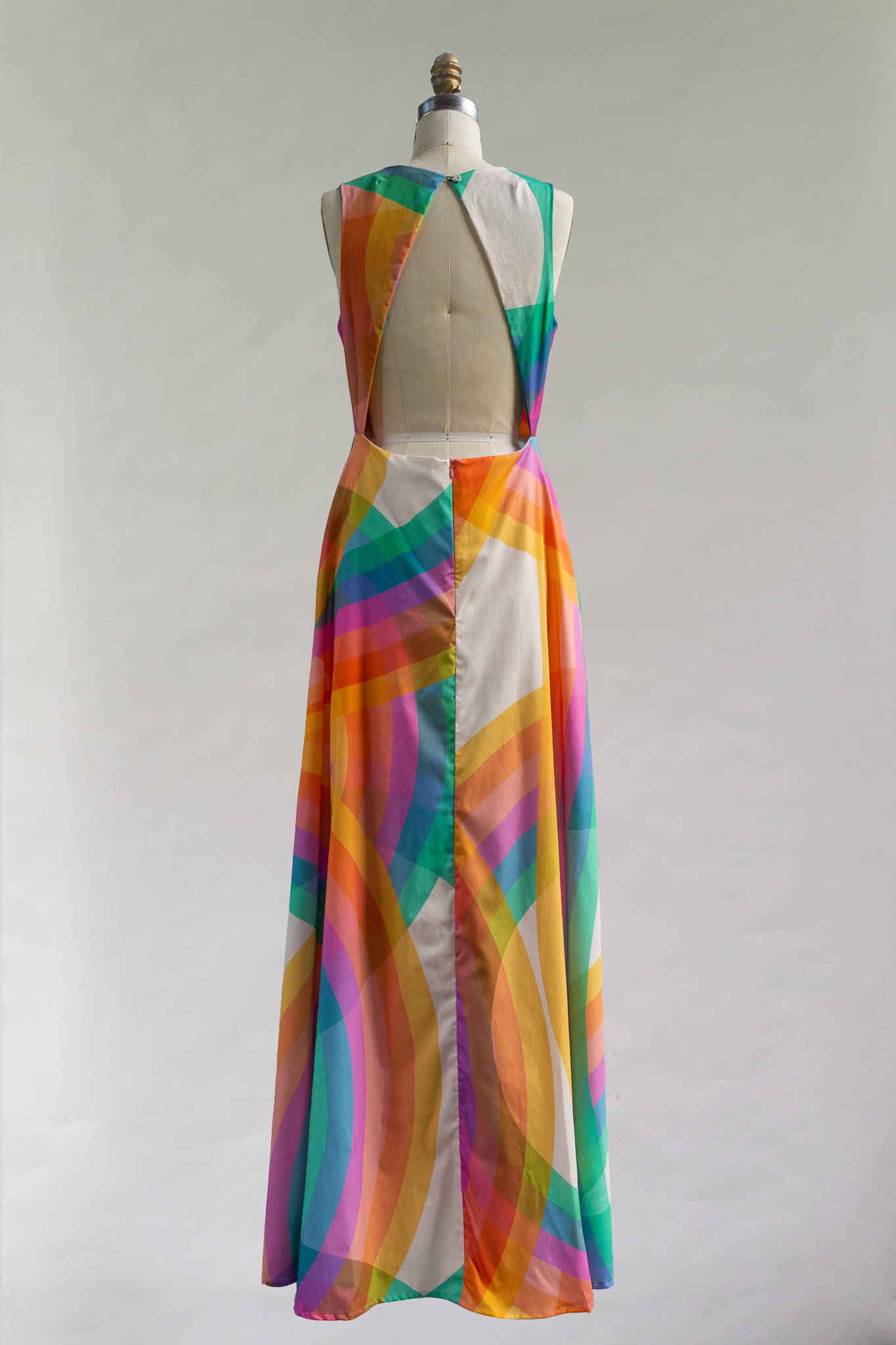 Origami Dress Rainbow