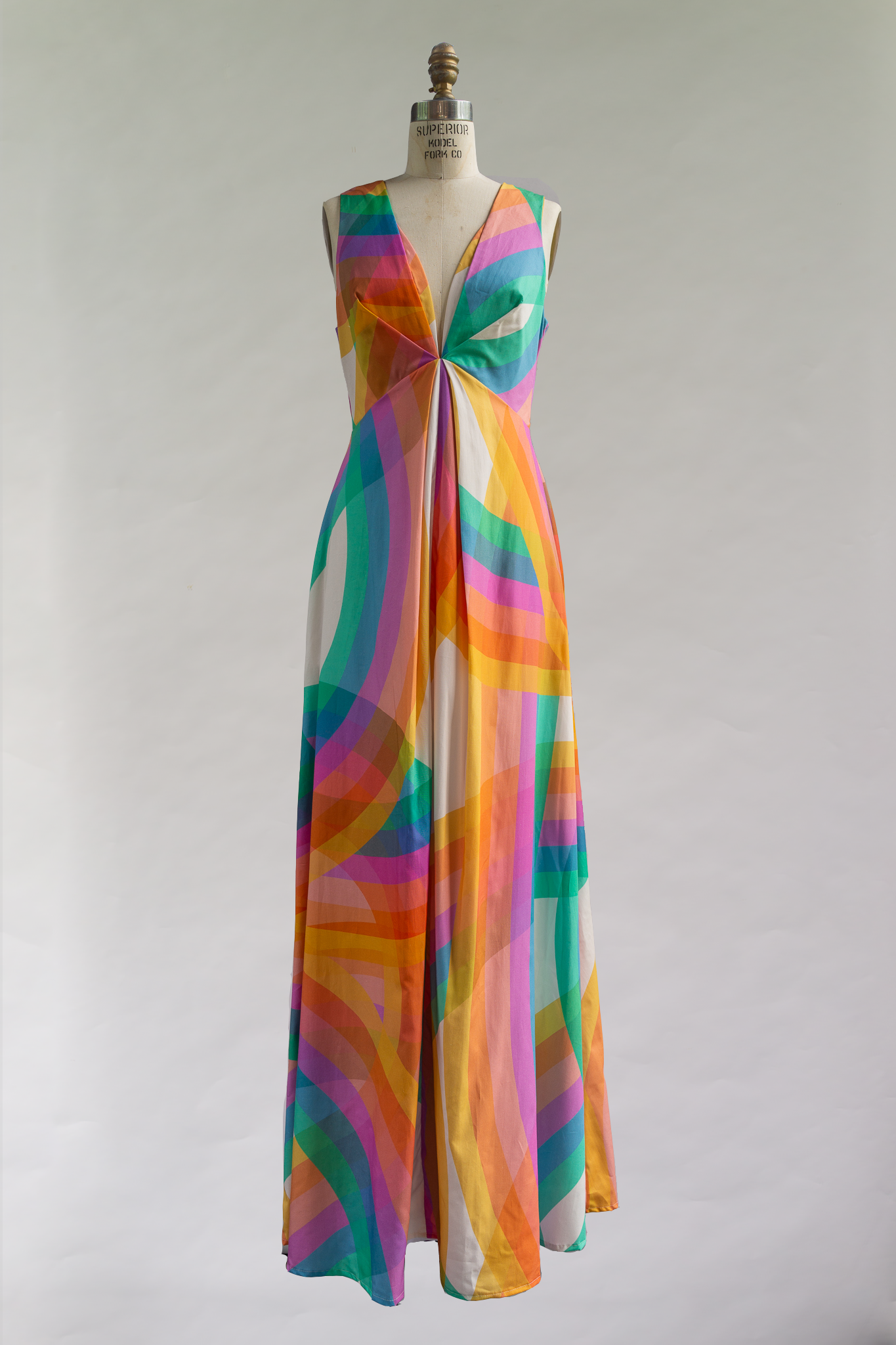 Origami Dress Rainbow