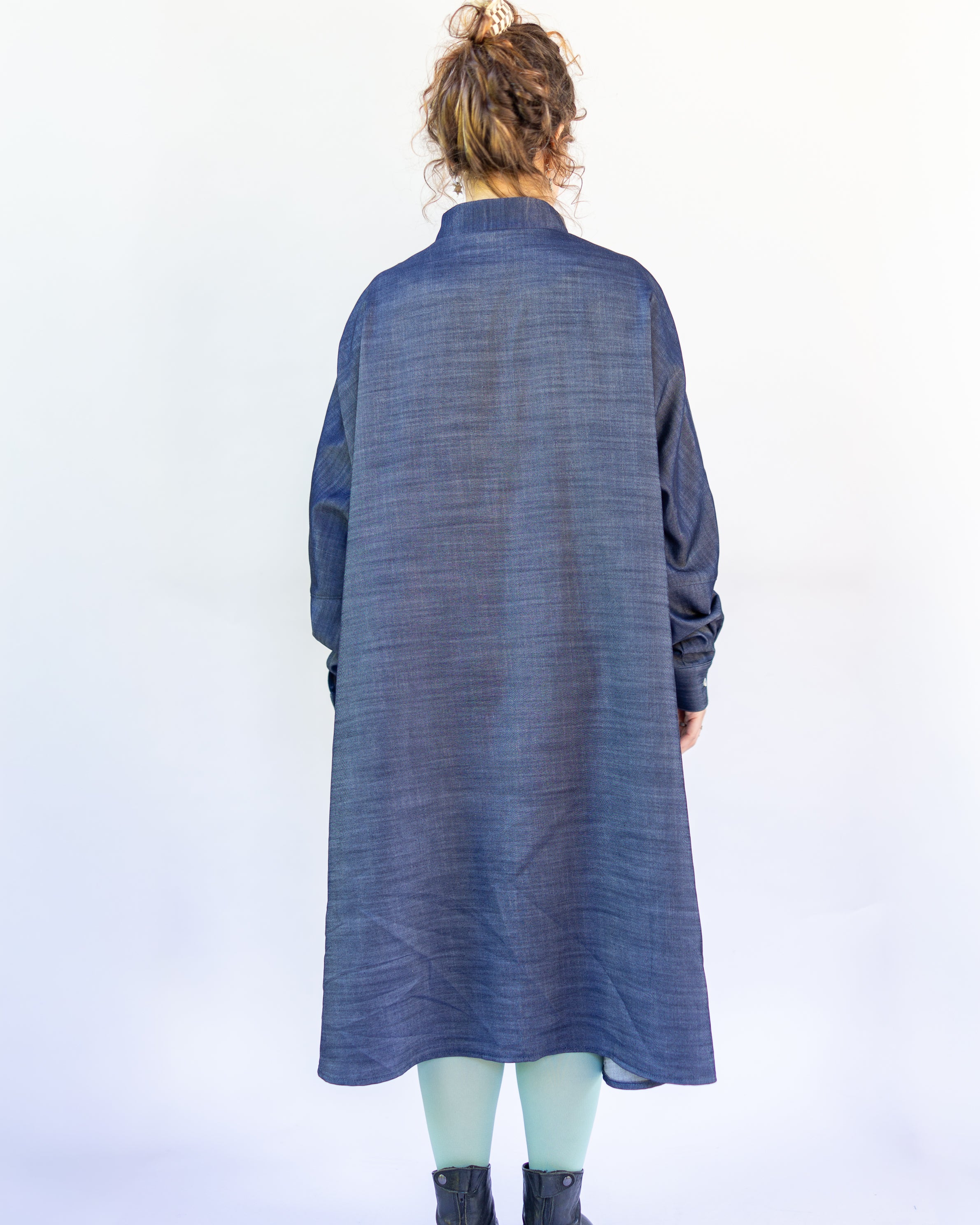 Margrethe Dress Tencel Denim