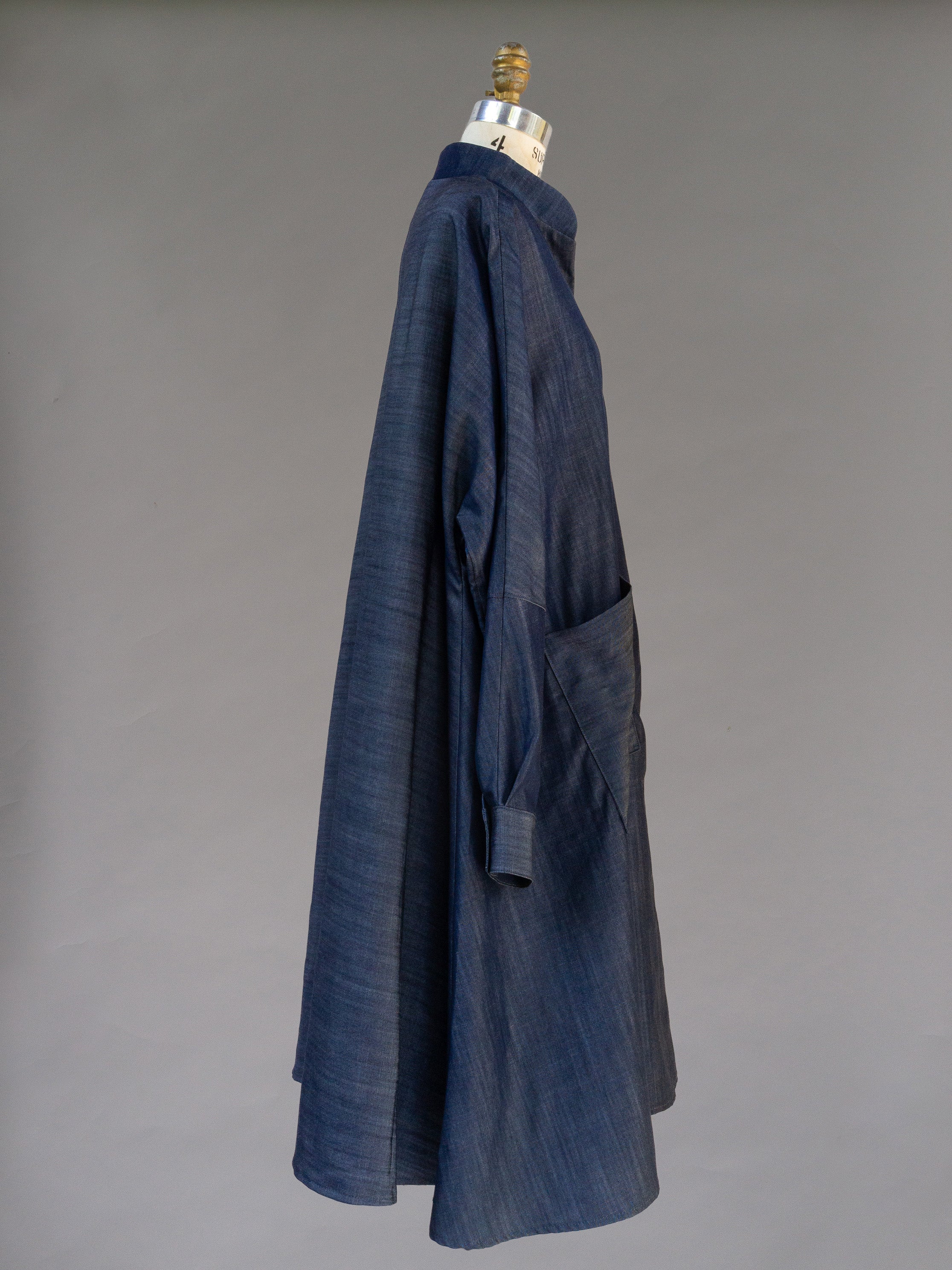 Margrethe Dress Tencel Denim