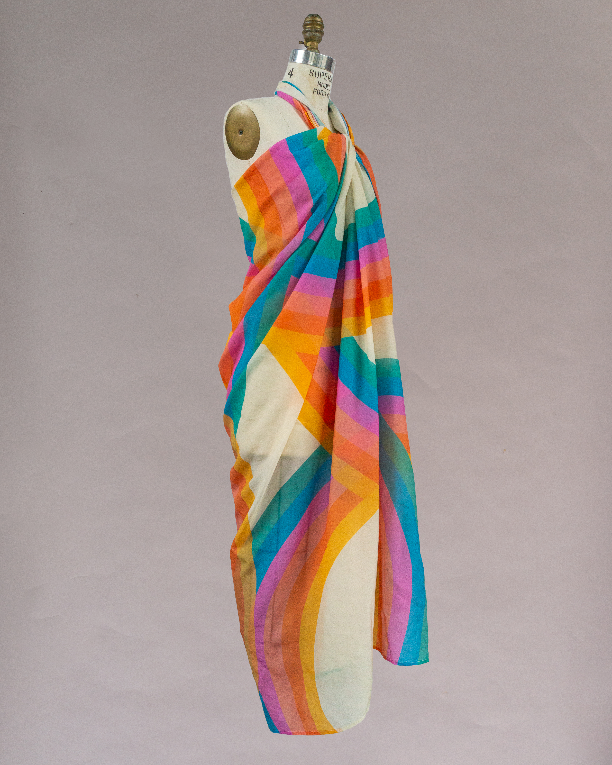 Pareo/Wrap in Rainbow
