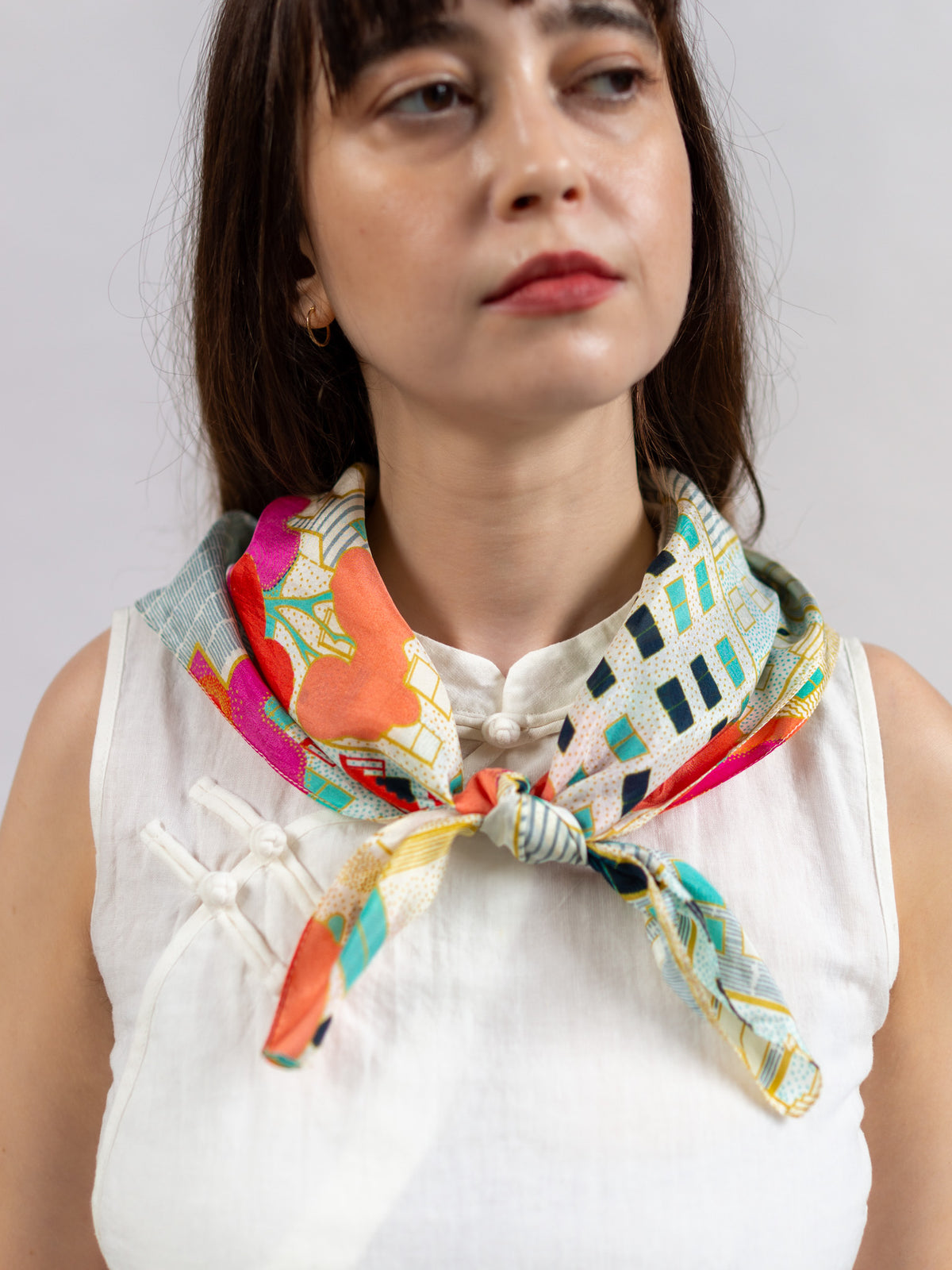Silk Square Scarf Brklyn My Store