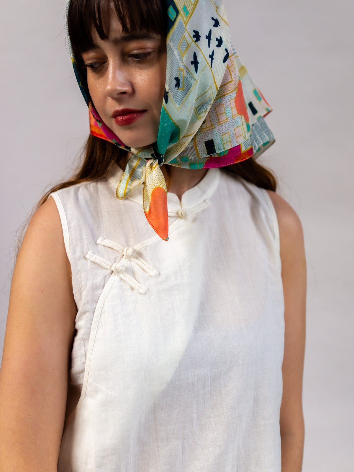 Silk Square Scarf Brklyn My Store