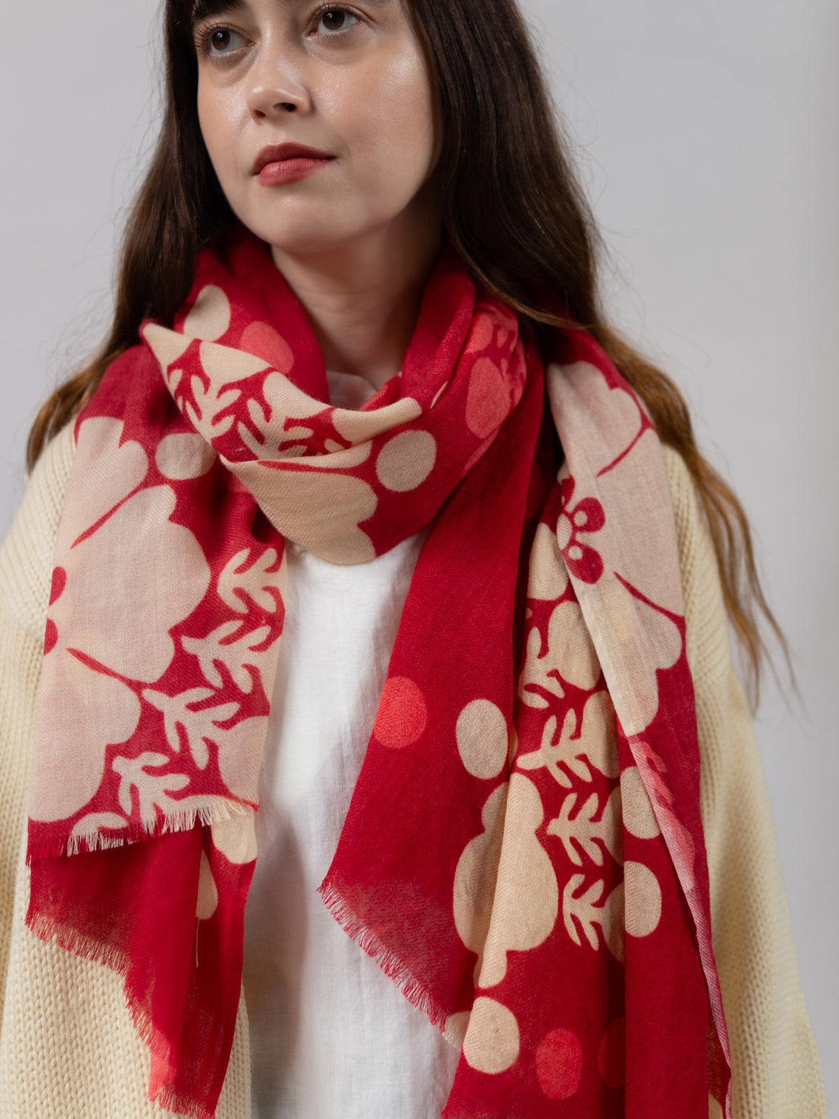 Gossamer Wool Scarf Pareo My Store