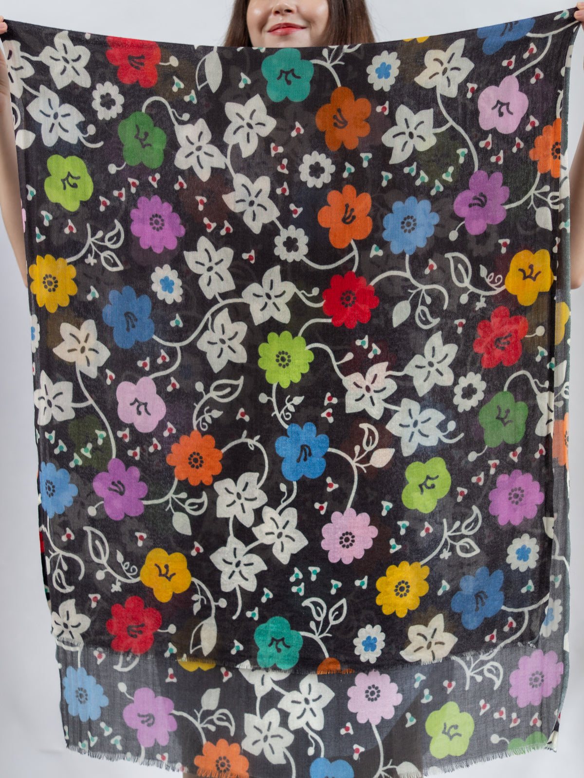Gossamer Wool Scarf Ditsy My Store