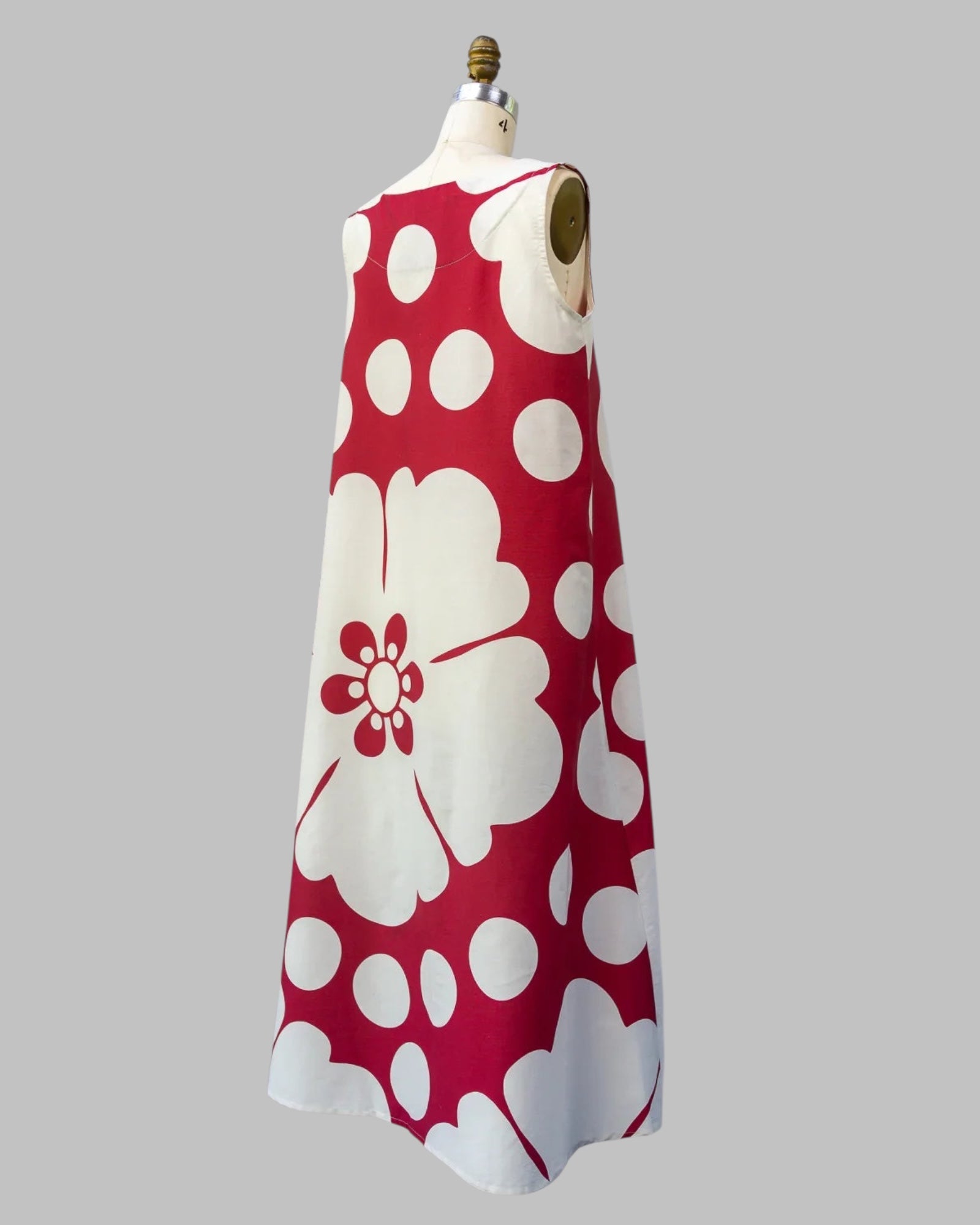 Jumbo Pareo Fabric Madder Language of the Birds