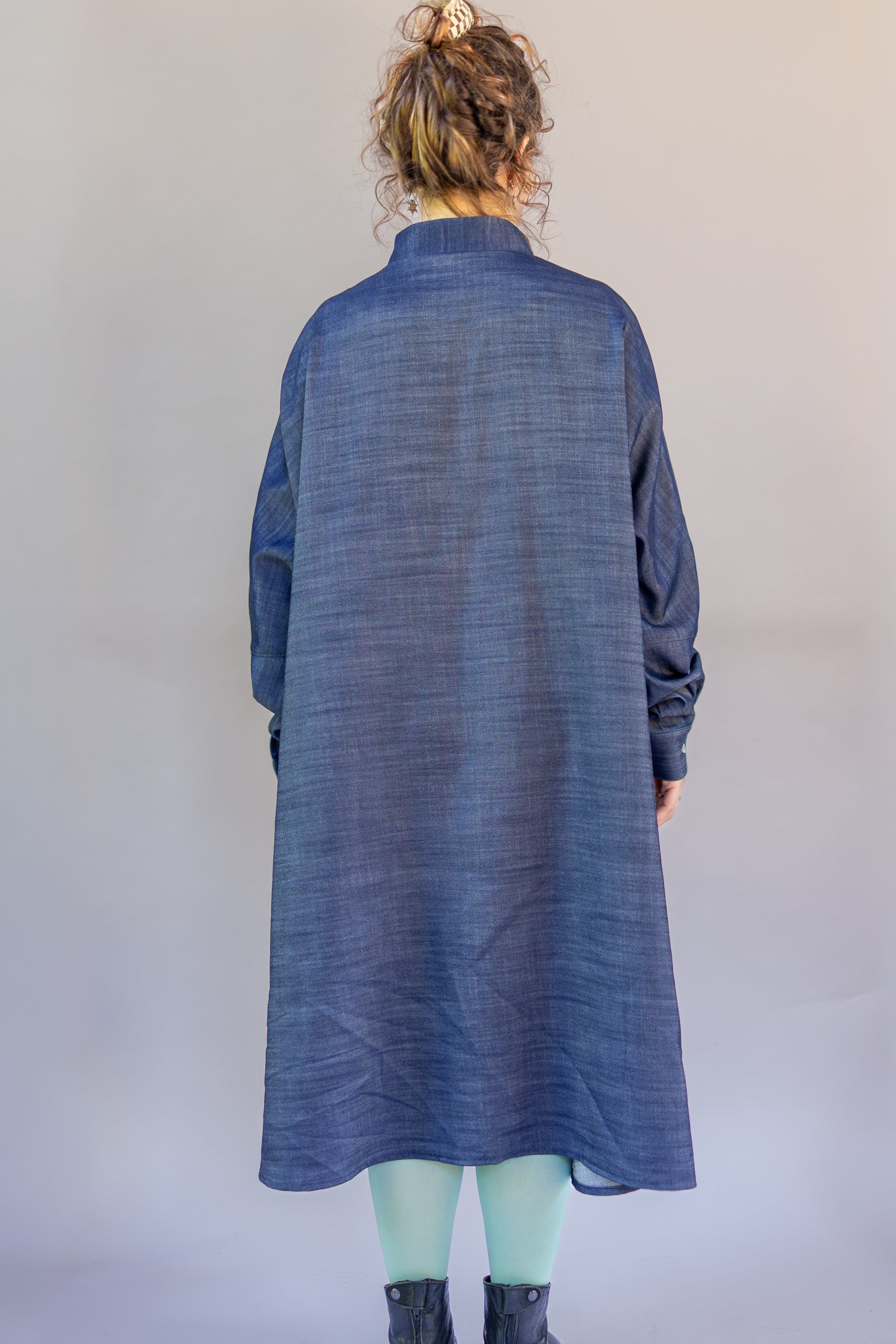 Margrethe Dress Tencel Denim