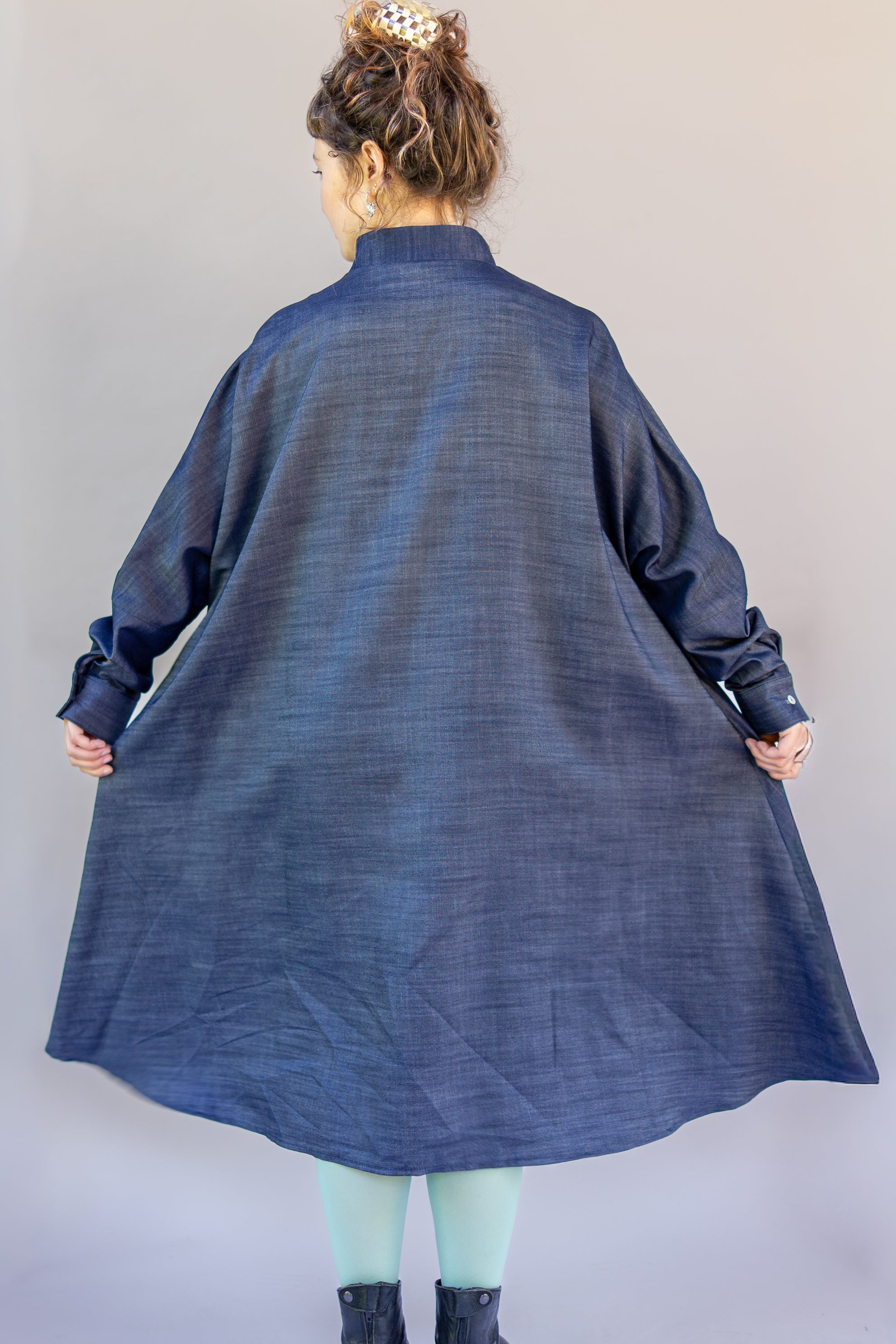 Margrethe Dress Tencel Denim