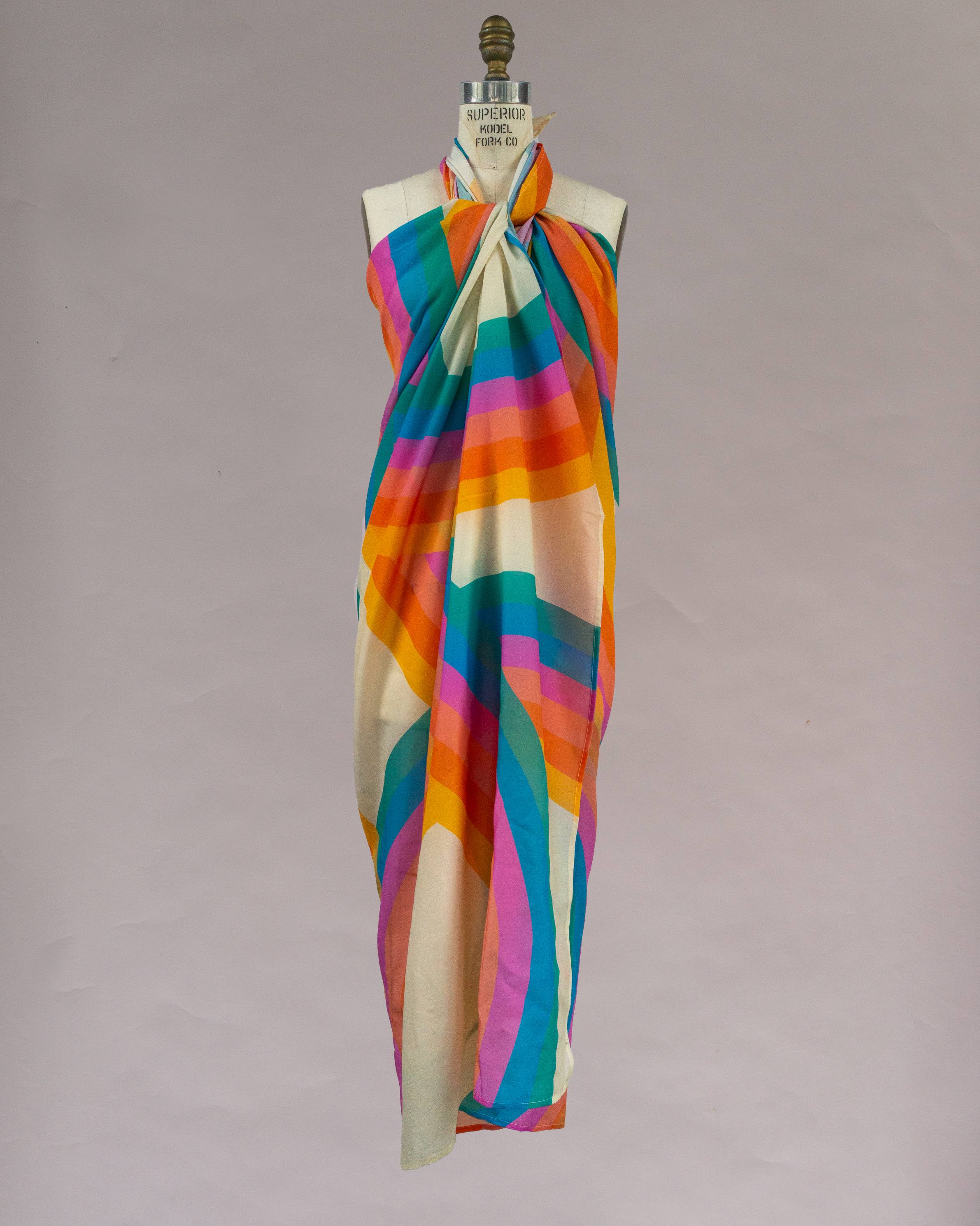 Pareo/Wrap in Rainbow
