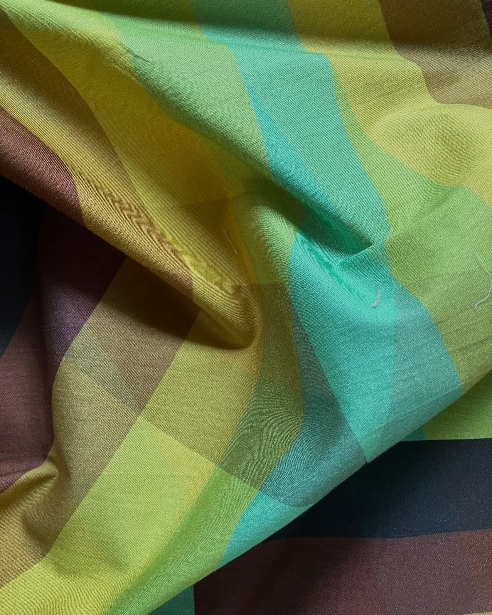 Rainbow Saturn Fabric Language of the Birds