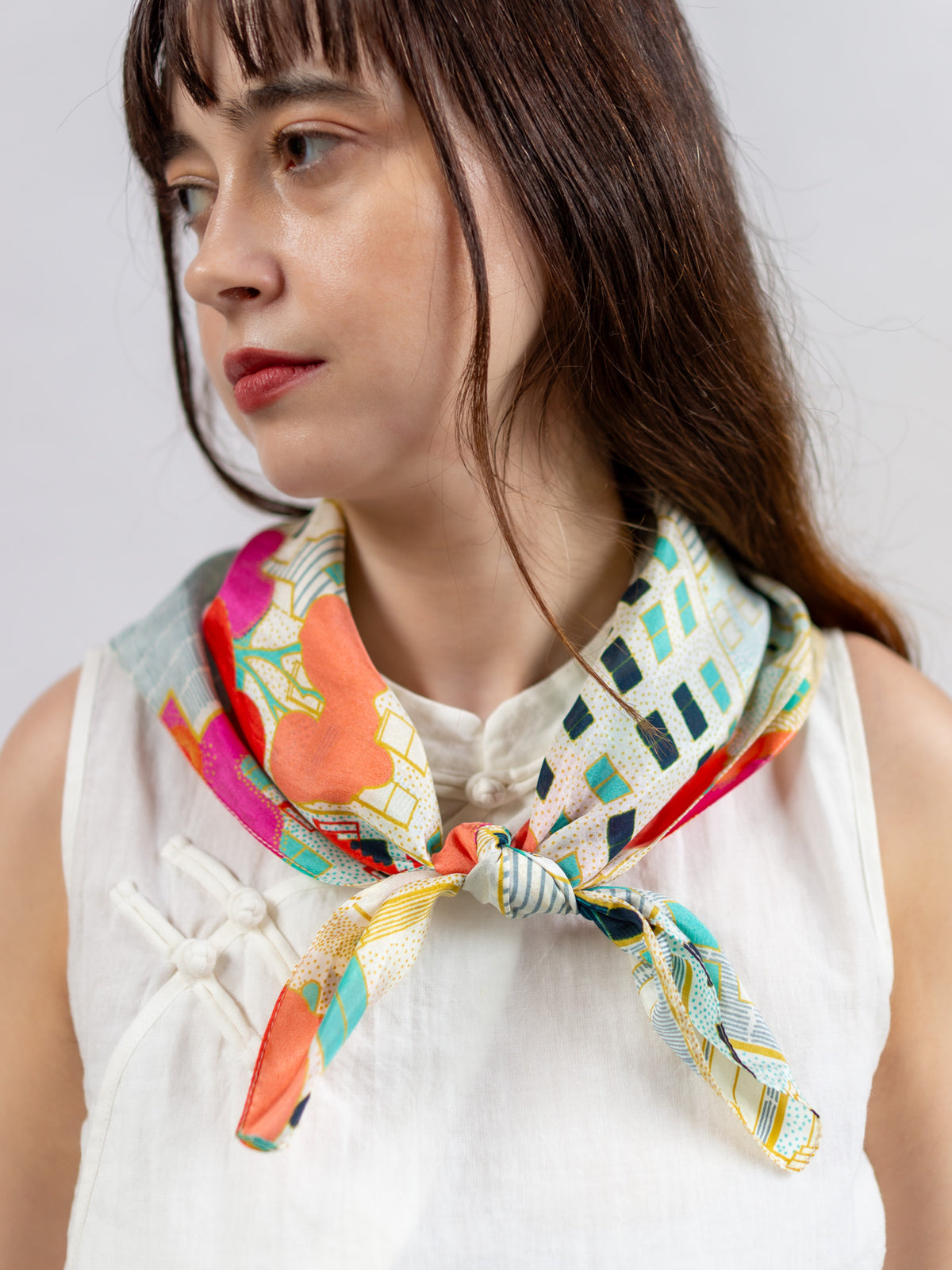 Silk Square Scarf Brklyn My Store