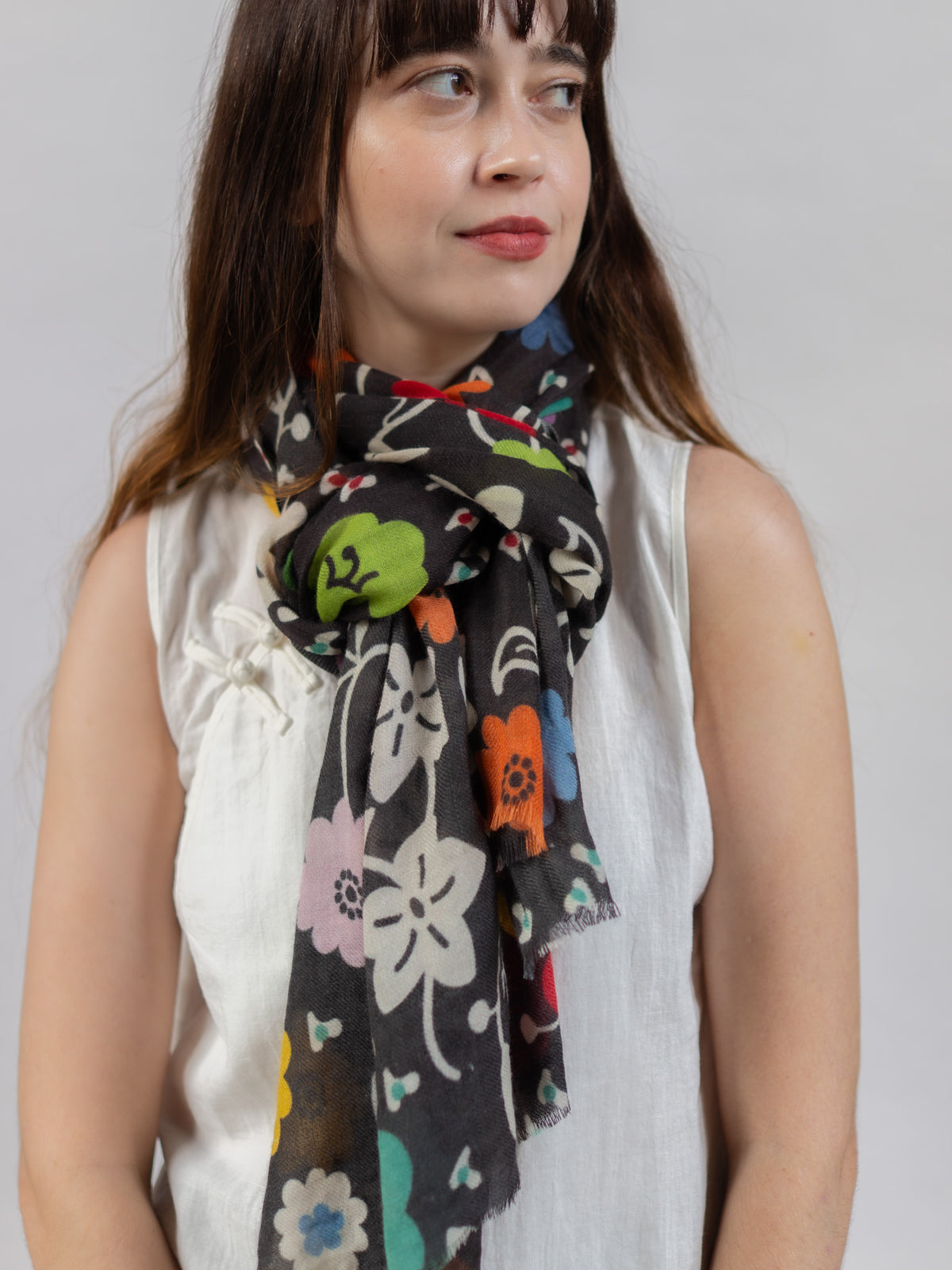 Gossamer Wool Scarf Ditsy My Store