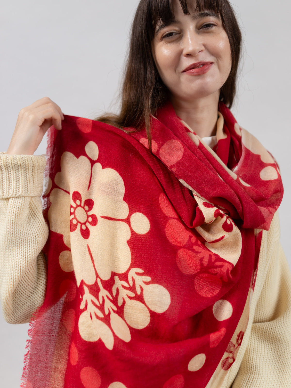 Gossamer Wool Scarf Pareo My Store