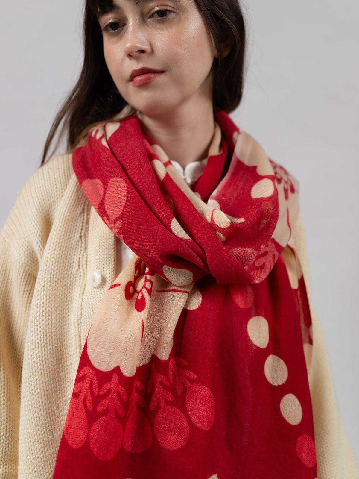 Gossamer Wool Scarf Pareo My Store