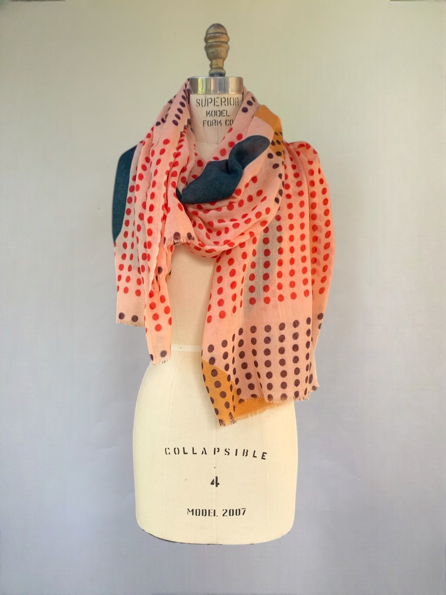 Gossamer Wool Scarf sunrise